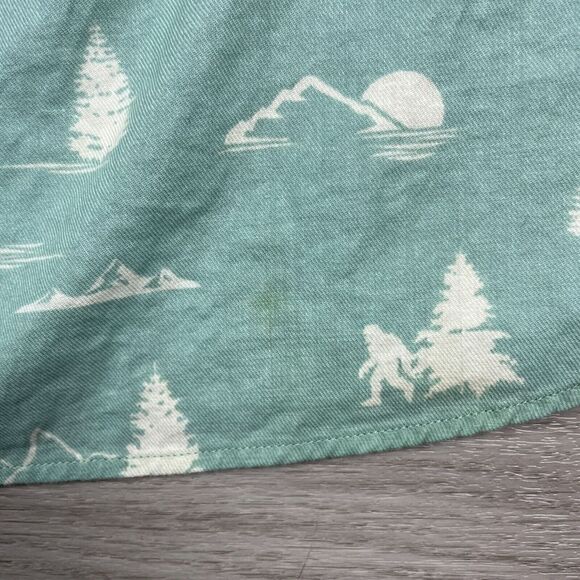 The Nutter Shirt Mens Large Green Chubbies Hawaiian Beach Casual Button - Picture 10 of 14